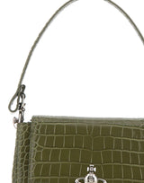 VIVIENNE WESTWOOD Borsa a spalla "Hazel Medium" GREEN Donna 
