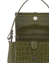 VIVIENNE WESTWOOD Borsa a spalla "Hazel Medium" GREEN Donna 