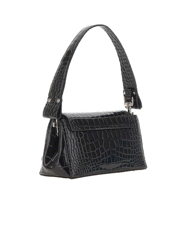 VIVIENNE WESTWOOD Borsa a spalla "Hazel Medium" BLACK Donna 