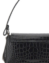 VIVIENNE WESTWOOD Borsa a spalla "Hazel Medium" BLACK Donna 