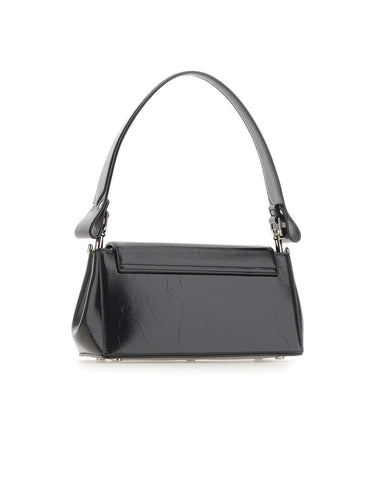 VIVIENNE WESTWOOD Borsa a spalla "Hazel Medium" BLACK Donna 