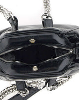 VIVIENNE WESTWOOD Borsa a spalla "Archive Orb Chain" BLACK Donna 