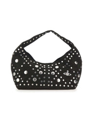 VIVIENNE WESTWOOD Borsa a spalla "Ellie" BLACK Donna 