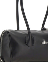 VIVIENNE WESTWOOD Borsa a spalla "Polly Bowling Bag" BLACK Donna 