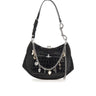 VIVIENNE WESTWOOD Borsa a spalla "Charm Frame" BLACK Donna 