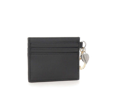 VIVIENNE WESTWOOD Portacarte con charms BLACK Donna 
