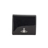 VIVIENNE WESTWOOD Portafogli in vernice BLACK Donna 
