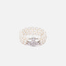 VIVIENNE WESTWOOD "Graziella Orb Bracelet" WHITE Donna 