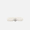 VIVIENNE WESTWOOD "Graziella Pearl Bracelet" WHITE Donna 
