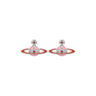 VIVIENNE WESTWOOD "Small Neo Bas Relief Earrings Pink Donna 