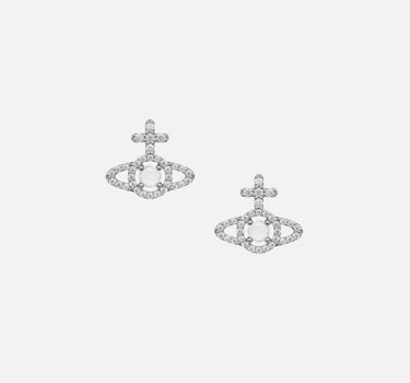 VIVIENNE WESTWOOD "Olympia Earrings" SILVER Donna 