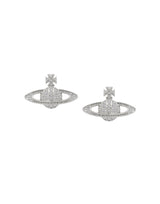 VIVIENNE WESTWOOD "Mini Bas Relief Earrings" SILVER Donna 