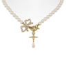 VIVIENNE WESTWOOD "Rigoberta Pearl Necklace" WHITE Donna 