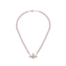 VIVIENNE WESTWOOD Choker "Messaline" Pink Donna 