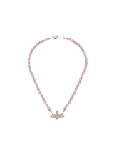 VIVIENNE WESTWOOD Choker "Messaline" Pink Donna 