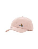 VIVIENNE WESTWOOD Cappello baseball in cotone Pink Donna 