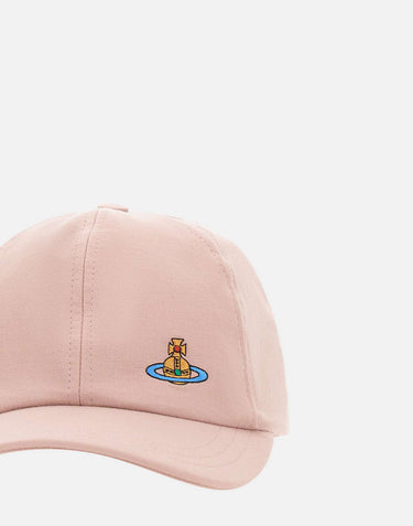 VIVIENNE WESTWOOD Cappello da baseball "Uni" Pink Donna 