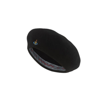 VIVIENNE WESTWOOD Cappello "Basque" BLACK Donna 
