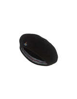 VIVIENNE WESTWOOD Cappello "Basque" BLACK Donna 