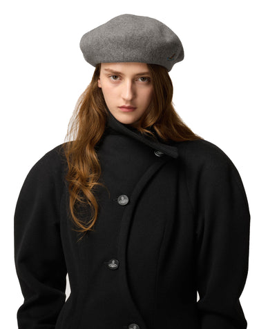 VIVIENNE WESTWOOD Cappello "Basque" GREY Donna 