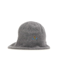 VIVIENNE WESTWOOD Cappello "Cloche" GREY Donna 