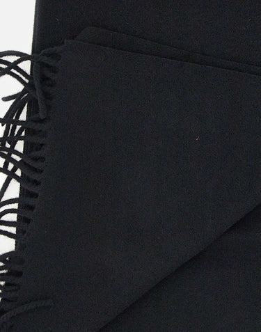 VIVIENNE WESTWOOD Sciarpa in lana BLACK Donna 