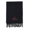 VIVIENNE WESTWOOD Sciarpa in lana BLACK Donna 