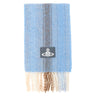 VIVIENNE WESTWOOD Sciarpa "Chunky" Light Blue Donna 
