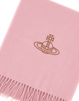 VIVIENNE WESTWOOD Sciarpa in lana con Orb Pink Donna 