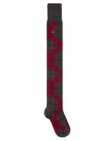 VIVIENNE WESTWOOD Calze "Locharron Over The Knee" MULTICOLOR Donna 