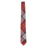 VIVIENNE WESTWOOD Cravatta in seta tartan RED Unisex 