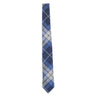 VIVIENNE WESTWOOD Cravatta in seta tartan BLUE Unisex 