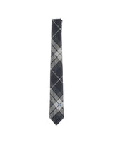VIVIENNE WESTWOOD Cravatta in seta tartan BLACK Unisex 