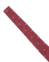 VIVIENNE WESTWOOD Cravatta in seta jacquard RED Unisex 