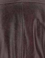 VOLFAGLI Giacca in pelle "12 Bomber Reversibile Fibula" RED Uomo 