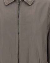 VOLFAGLI Giacca in pelle "Angioino" GREY Uomo 