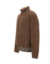 VOLFAGLI Giacca in pelle scamosciata BROWN Uomo 