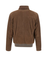 VOLFAGLI Giacca in pelle scamosciata BROWN Uomo 