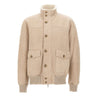 VOLFAGLI Giacca in pelle "Trevi" BEIGE Uomo 