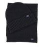 WOOLRICH Set regalo berretto e sciarpa in misto lana BLACK Uomo 