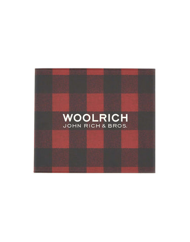 WOOLRICH Set regalo berretto e sciarpa in misto lana BLACK Uomo 