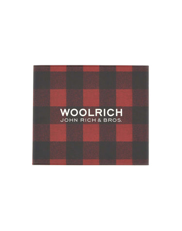 WOOLRICH Set regalo berretto e sciarpa in misto lana BLUE Uomo 