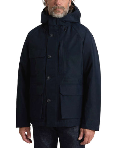 WOOLRICH Giacca "Heavy GTX Mountain" BLUE Uomo 
