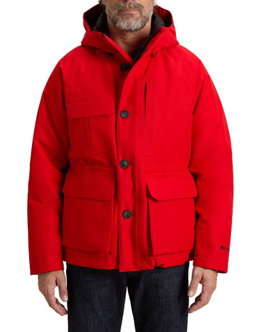 WOOLRICH Giacca "Heavy GTX Mountain" RED Uomo 