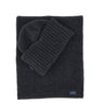 WOOLRICH Set regalo berretto e sciarpa in misto lana GREY Donna 