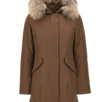 WOOLRICH Parka "Arctic Raccoon" BROWN Donna 