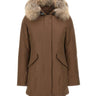 WOOLRICH Parka "Arctic Raccoon" BROWN Donna 
