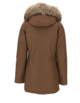 WOOLRICH Parka "Arctic Raccoon" BROWN Donna 
