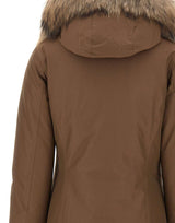 WOOLRICH Parka "Arctic Raccoon" BROWN Donna 
