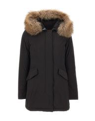 WOOLRICH Parka "Luxury Arctic Raccoon" BLACK Donna 